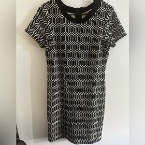 Banana Republic blue and white pattern dress.  US size 8